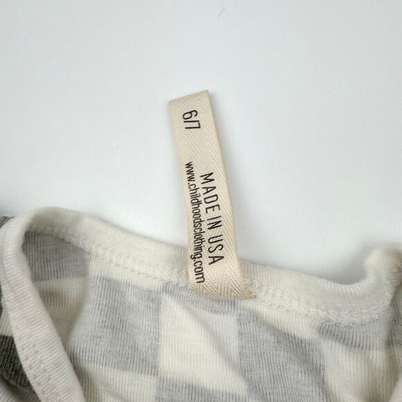 Childhoods Clothing Modal Checkered Tee - Picture 5 of 7